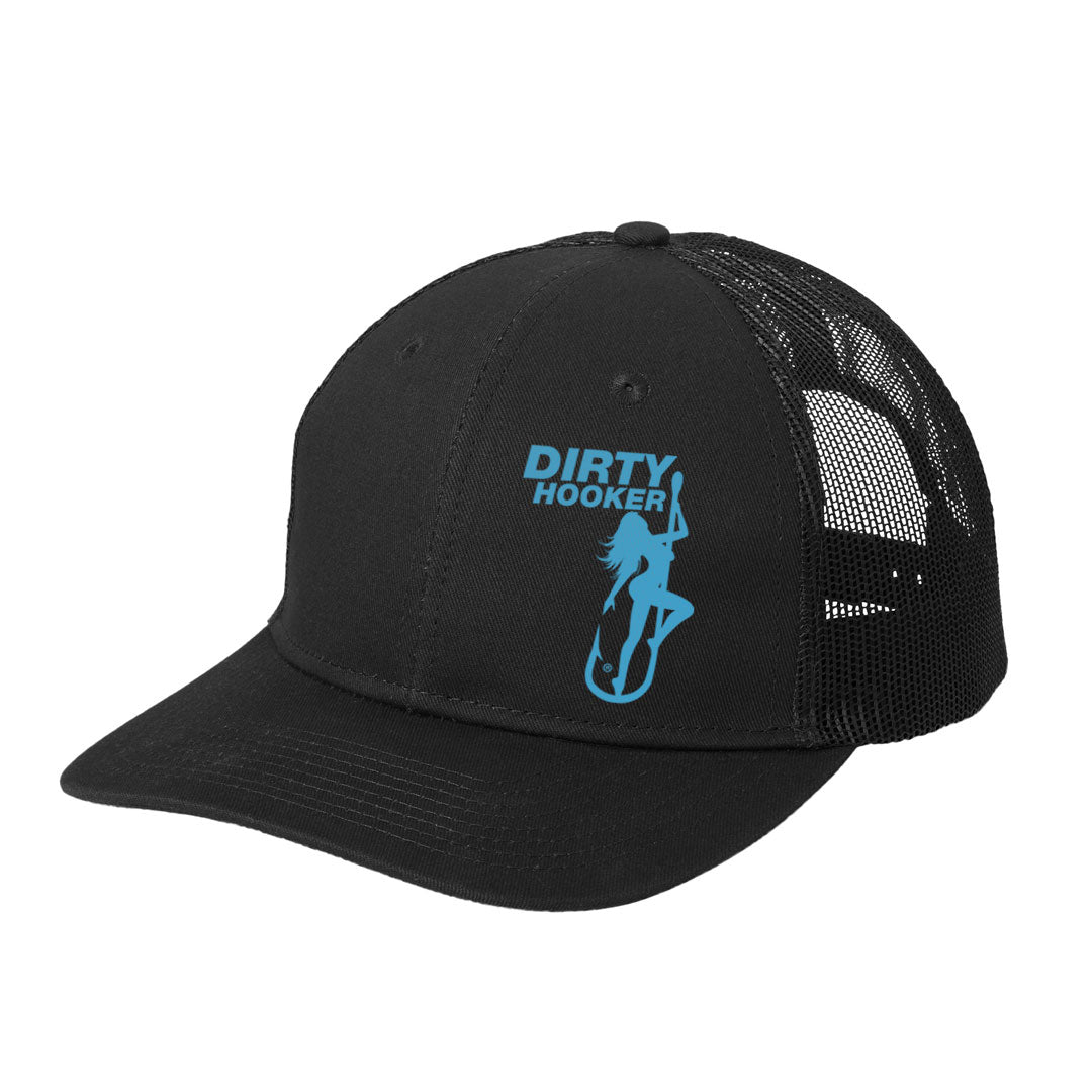 Dirty Hooker Lure Light Blue - Premium Trucker Hat